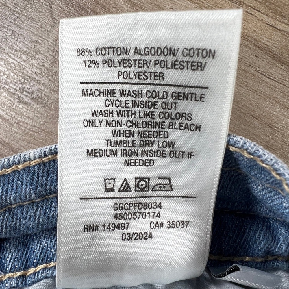 Joe's Jeans Weightless Wide Leg Drawstring Jeans Admiration Light Blue 31 NEW - Picture 6 of 11